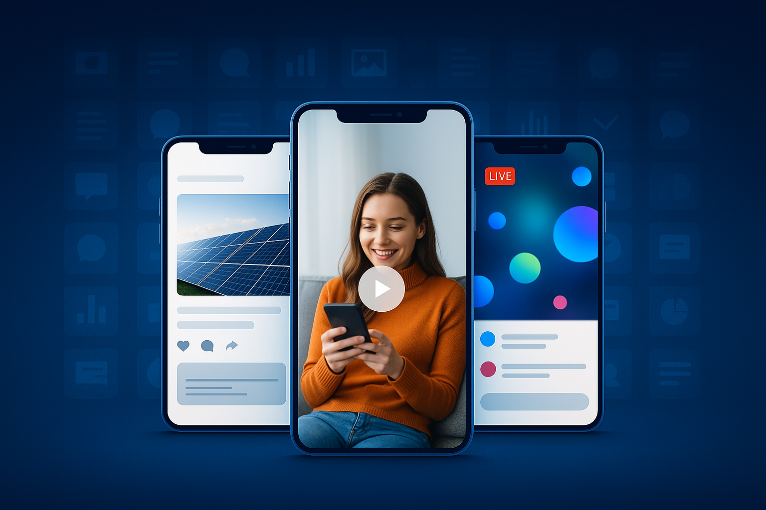 内容平台矩阵图